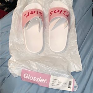Limited Edition Glossier Sandals Size 38-39 (6-7)